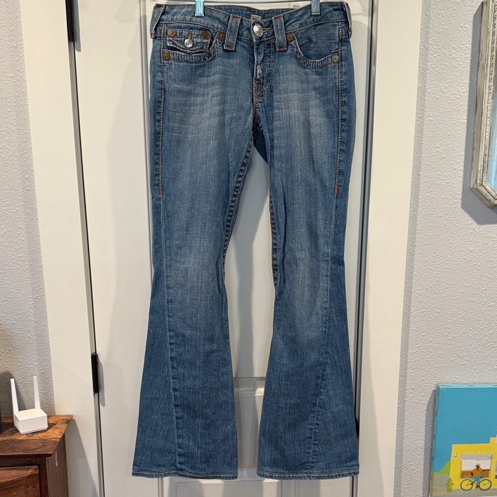 True Religion Blue Flare Women's Jeans